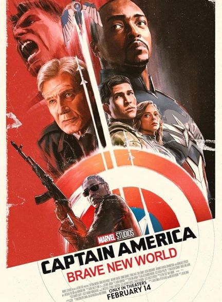دانلود فیلم کاپیتان آمریکا: دنیای جدید شگفت انگیز Captain America: Brave New World 2025 با دوبله پارسی