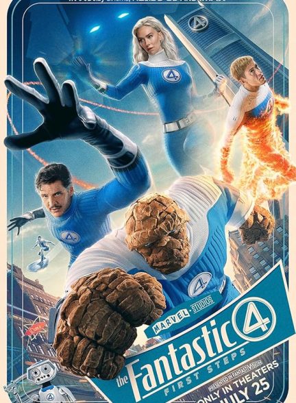 دانلود فیلم The Fantastic Four: First Steps 2025 چهار شگفت‌انگیز: گام‌های نخست با زیرنویس فارسی